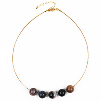 Collier en argent et Sardonyx