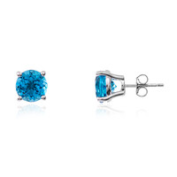 Boucles d'oreilles en argent et Topaze de Marambaia
