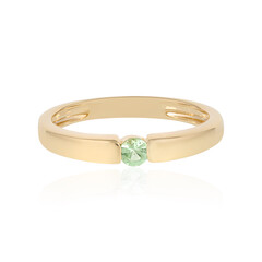 Bague en argent et Grenat Tsavorite