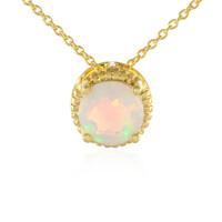 Collier en argent et Opale Welo