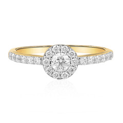 Bague en or et Diamant IF (D)