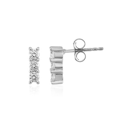 Boucles d'oreilles en argent et Zircon