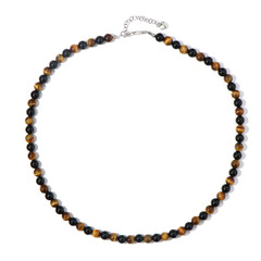 Collier en argent et Onyx noir