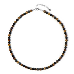 Collier en argent et Onyx noir