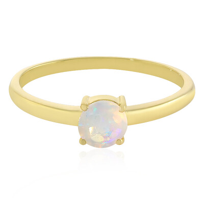 Bague en or et Opale Welo
