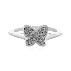Bague en argent et Diamant I2 (I)