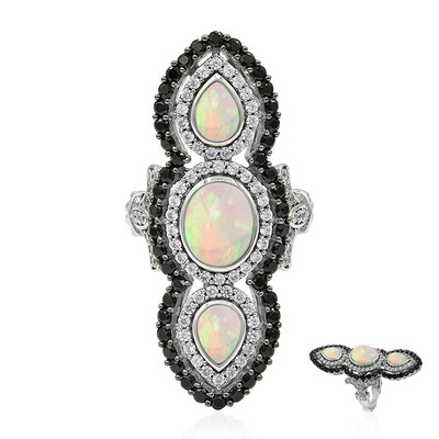 Bague en argent et Opale Welo (Dallas Prince Designs)