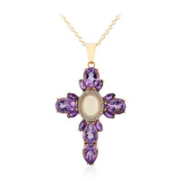 Collier en argent et Opale Welo
