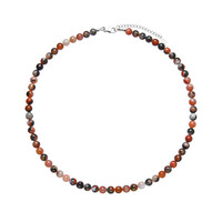 Collier en argent et Agate