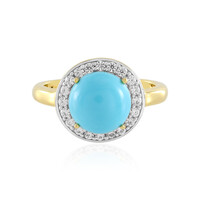 Bague en argent et Turquoise Sleeping Beauty