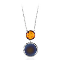 Collier en argent et Ambre baltique