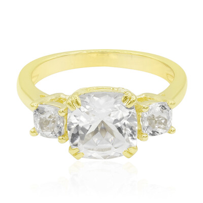 Bague en or et Kunzite blanche