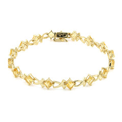Bracelet en argent et Citrine