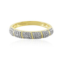 Bague en argent et Diamant I4 (J)