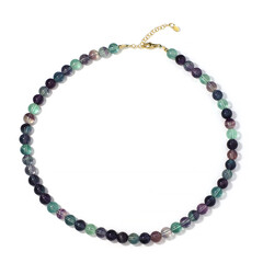 Collier en argent et Fluorite d'Argentine