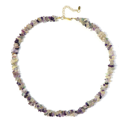 Collier en argent et Fluorite d'Argentine