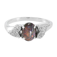 Bague en argent et Opale Mezezo