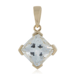 Pendentif en or et Aigue-marine (La Revelle)