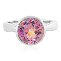 Bague en argent et Topaze jubilaire