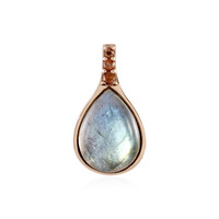 Pendentif en argent et Labradorite verte de Maniry (KM by Juwelo)