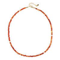 Collier en argent et Cornaline
