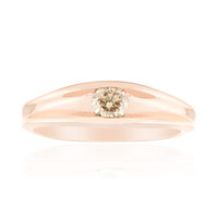 Bague en or et Diamant rose de France VS1 d'Argyle