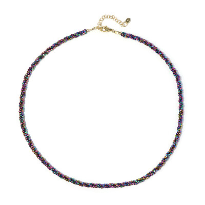 Collier en argent et Hématite mystique