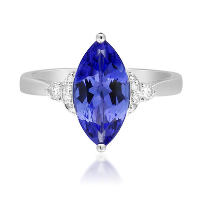 Bague en or et Tanzanite non chauffée (CIRARI)