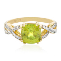 Bague en or et Sphène
