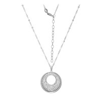 Collier en argent et Zircon