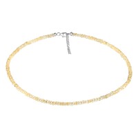 Collier en argent et Citrine