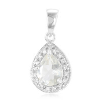 Pendentif en argent et Orthose