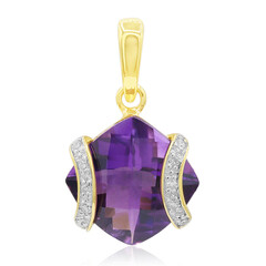 Pendentif en or et Améthyste