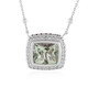 Collier en argent et Améthyste verte (Dallas Prince Designs)