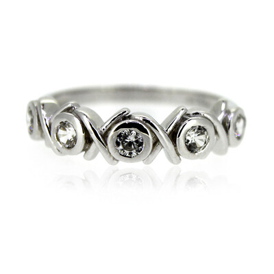 Bague en argent et Zircon