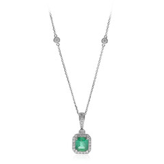 Collier en or et Emeraude de Colombie (CIRARI)