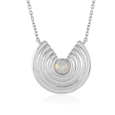 Collier en argent et Opale Welo (de Melo)