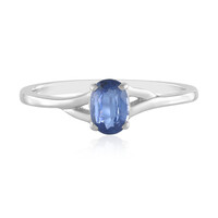 Bague en argent et Kyanite du Népal