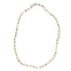 Collier en argent et Perle de culture d'eau douce (TPC)