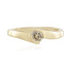 Bague en or et Diamant chocolat I2