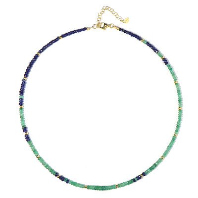 Collier en argent et Emeraude de Zambie