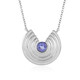 Collier en argent et Tanzanite (de Melo)