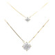 Collier en or et Zircon (de Melo)