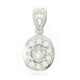 Pendentif en argent et Tourmaline cuprifère