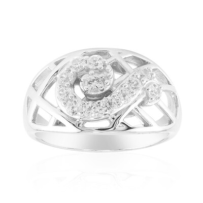 Bague en argent et Zircon (Remy Rotenier)