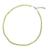 Collier en argent et Péridot