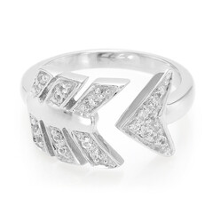 Bague en argent et Saphir blanc