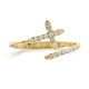 Bague en or et Diamant I1 (H) (CIRARI)