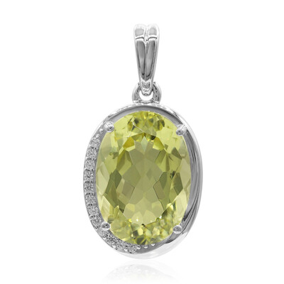 Pendentif en argent et Quartz de l'Ouro Verde (Tenner Diniz)