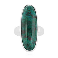 Bague en argent et Chrysocolle